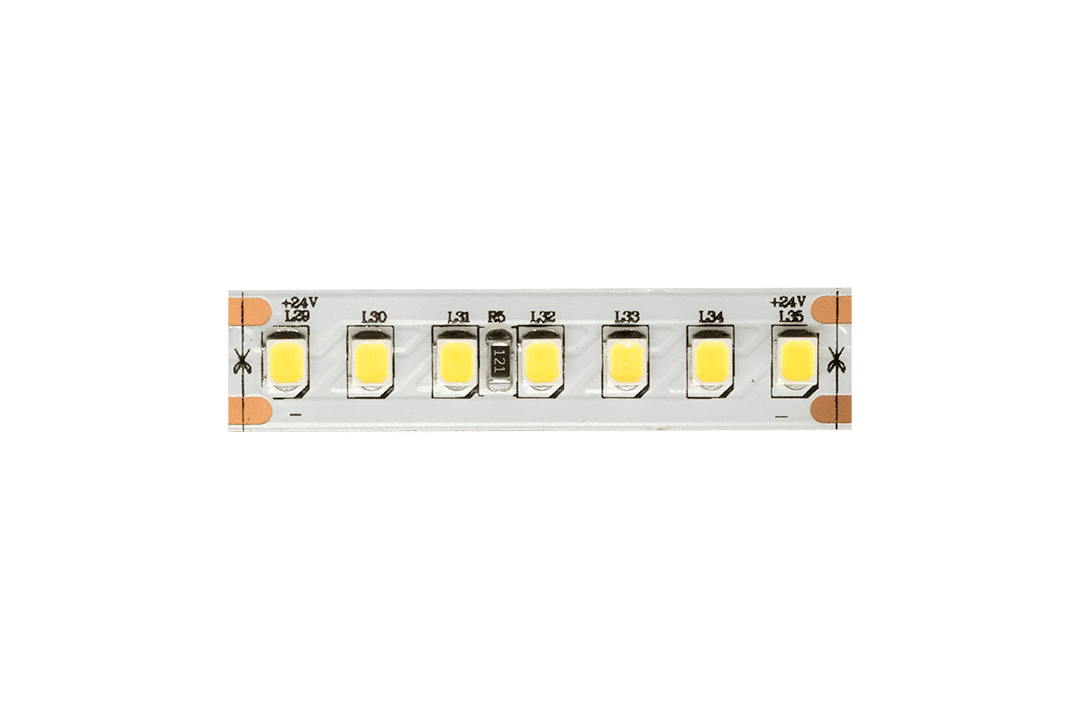 Лента светодиодная ПРО SMD2835 168LED/м 17,3Вт/м 24В IP20 Цвет:Нейтральный белый (1метр) SWG